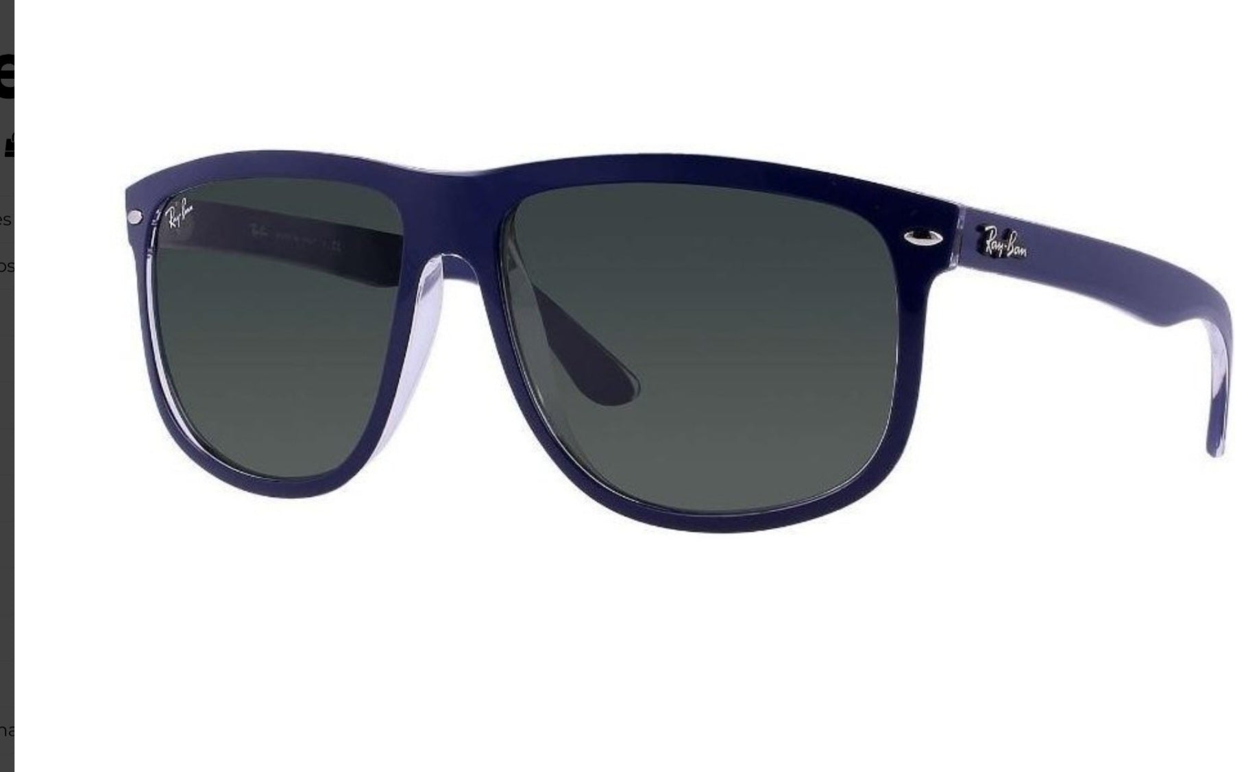 Ray Ban Rb4147 6040 Aviator Highstreet Azul Mate Negro G-15