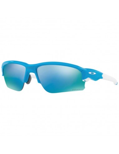 Oakley Oo9373 0270 FLAK DRAFT ASIAN FIT Sky Prizm Deep Water