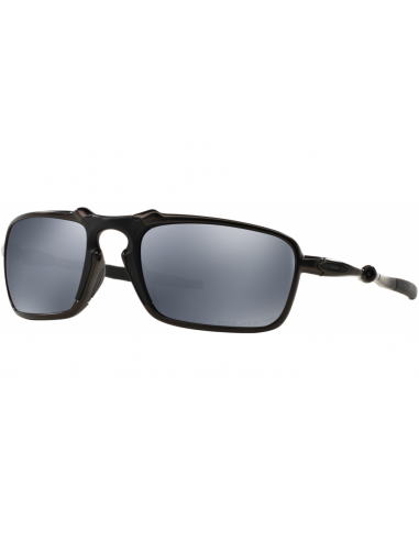 Oakley OO6020 01 Badman Dark Carbon Iridium Polarized