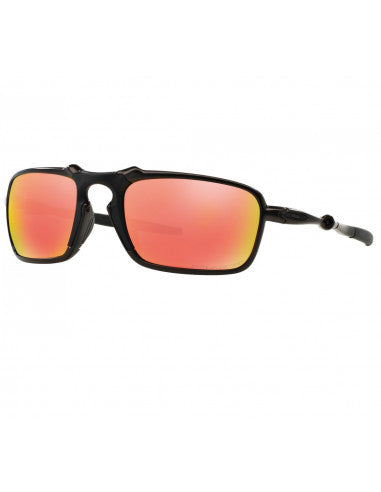 Oakley OO6020 02 Badman Ruby Iridium Polarized Dark Carbon