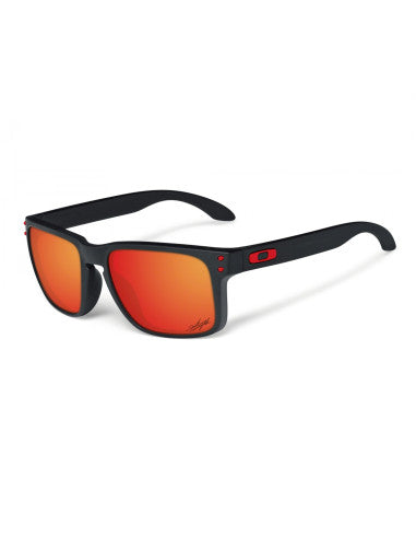 Oakley Oo9102 14 HOLBROOK Ducati Matte Black/Ruby Iridium