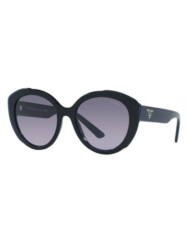 Prada SPR 01Y 08V-08I Square Shape Azul transparente