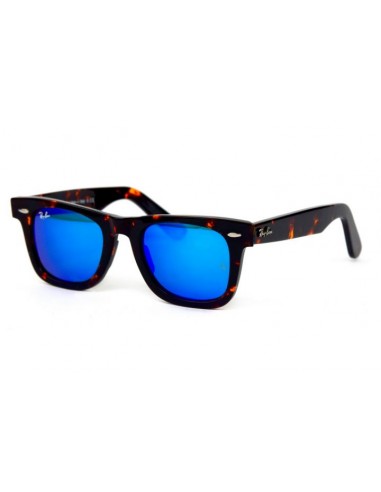 Ray Ban Rb2140 902/17 Wayfarer Carey Azul Espejo Original