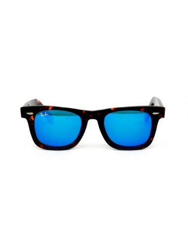 Ray Ban Rb2140 902/17 Wayfarer Carey Azul Espejo Original