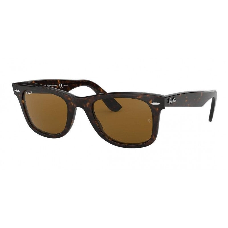 Ray Ban Rb2140 902/57 Wayfarer Carey Polarizado Cafe B-15