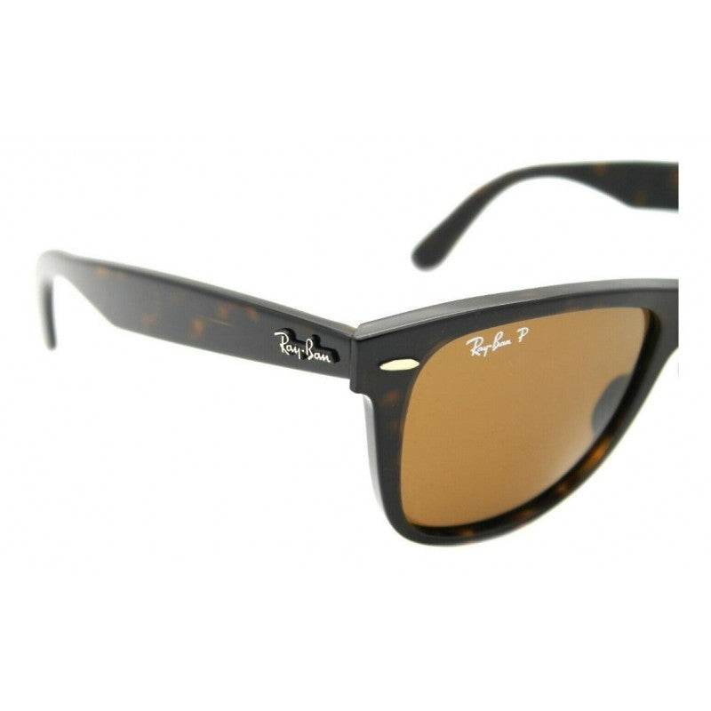 Ray Ban Rb2140 902/57 Wayfarer Carey Polarizado Cafe B-15