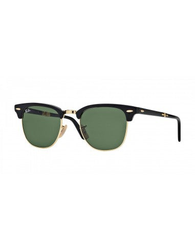 Ray Ban Rb2176 901 Clubmaster Folding Negro G-15 Original Clasico