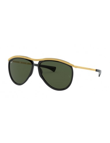 Ray Ban Rb2219 901/31 Olympian Aviator Negro Dorado G-15 Original