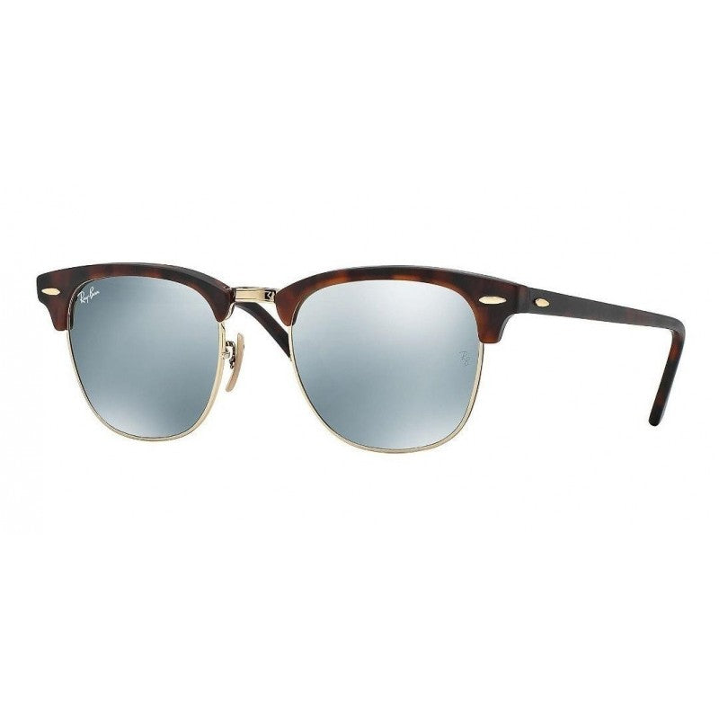 Ray Ban Rb3016 114530 Clubmaster Plata Espejo Carey Icon