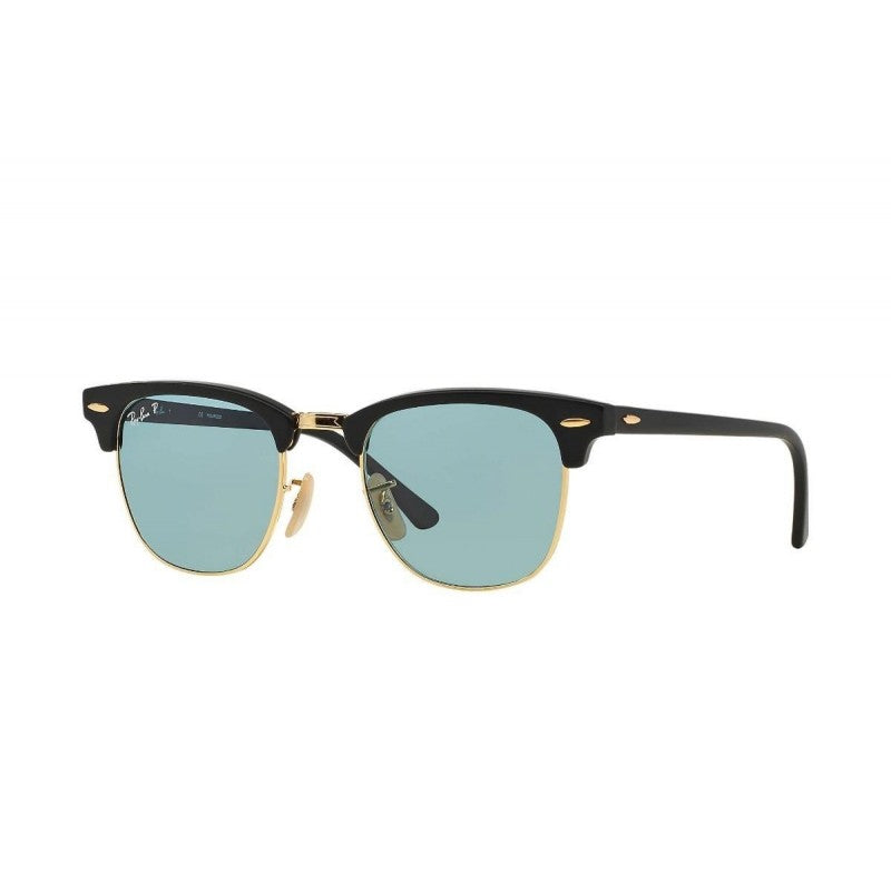 Ray Ban Rb3016 901s3r Clubmaster Azul Transparente Polarized