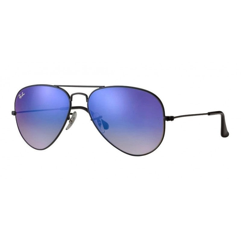 Ray Ban Rb3025 002/4o Aviator Azul Espejo Degradado Negro