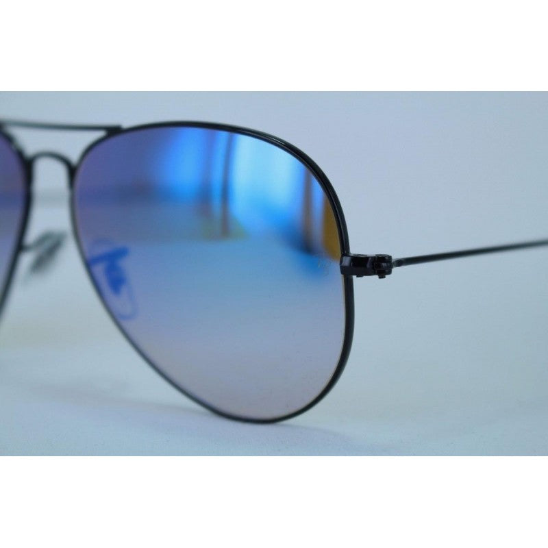 Ray Ban Rb3025 002/4o Aviator Azul Espejo Degradado Negro