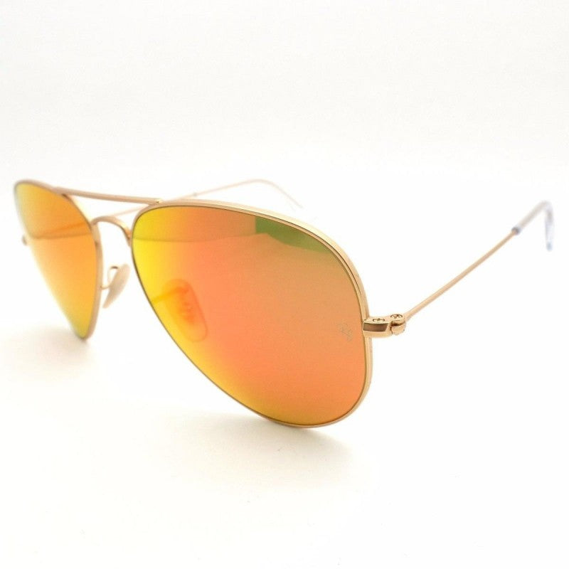 Ray Ban Rb3025 112/69 Aviator Rojo Espejo Dorado Piloto