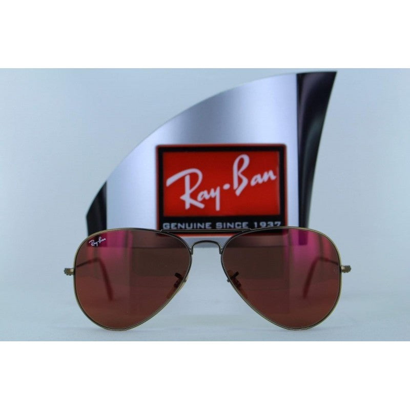 Ray Ban Rb3025 167/2k Aviator Naranja Espejo Bronce Gota Icon