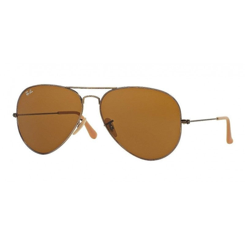 Ray Ban Rb3025 177/33 Aviator Distressed Cafe B-15 Gota