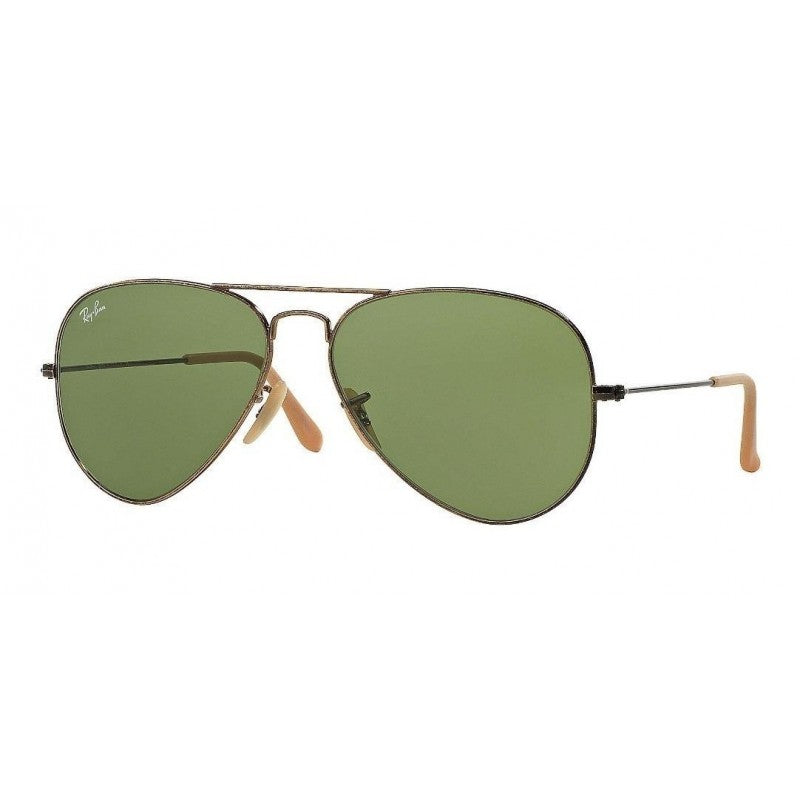 Ray Ban Rb3025 177/4e Aviator Distressed Verde Cafe Gota