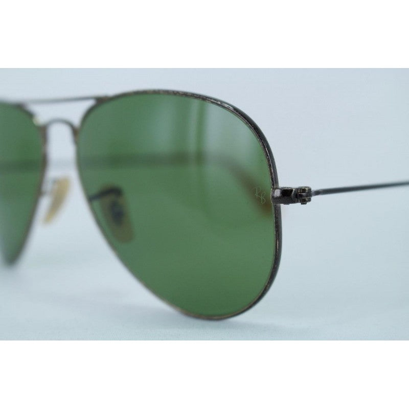 Ray Ban Rb3025 177/4e Aviator Distressed Verde Cafe Gota