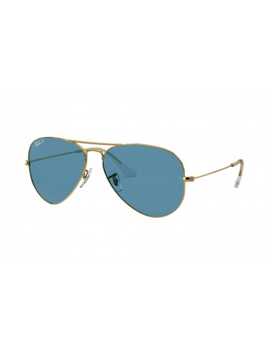 Ray Ban Rb3025 9196/S2 Aviator Blue Legend Polarizado Transparente