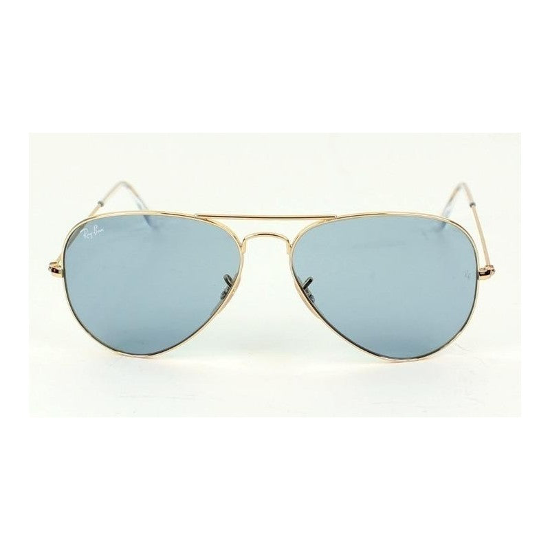 Ray Ban Rb3025 Aviator Azul Transparente Dorado Gota Piloto