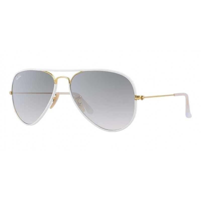 Ray Ban Rb3025jm 146/32 Aviator Blanco Gris Full Color