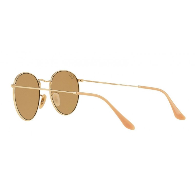 Ray Ban Rb3447 90644I Round Metal Evolve Cafe Dorado Fotocromatico