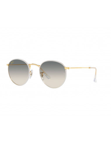 Ray Ban RB3447JM 9196/32 Round Metal Full Color Blanco