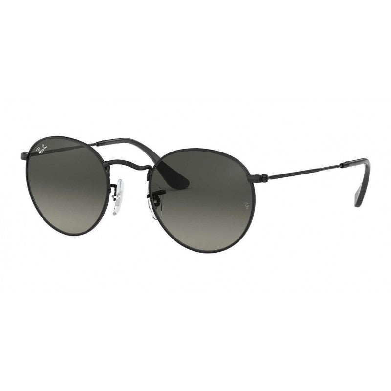 Ray Ban Rb3447n 002/71 Round Metal Flat Gris Degradado Negro