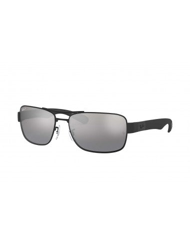 Ray Ban RB3522 006/82 Square Shape Plata espejo Negro