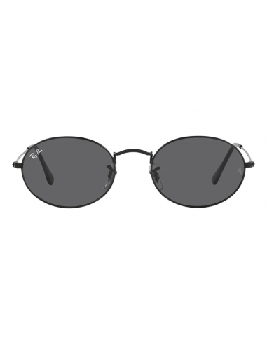 Ray Ban RB3547 002/B1 Oval Metal Clasico Negro Gris