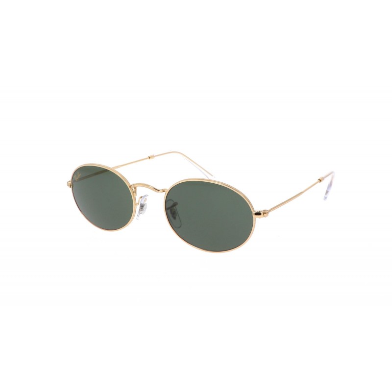 Ray Ban Rb3547 919631 OVAL LEGEND GOLD G-15 Dorado Original