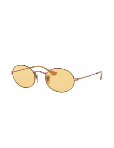 Ray Ban Rb3547-N 9131/0Z Oval Flat Evolve Amarillo Fotocromatico