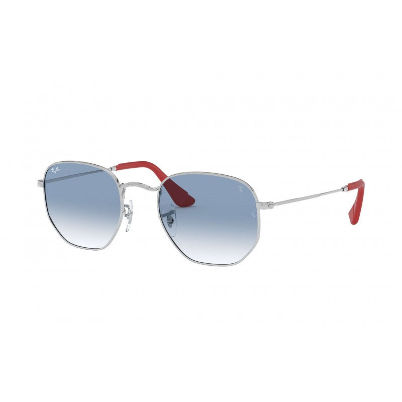 Ray Ban Rb3548nm F007/3F Hexagonal Ferrari Azul degradado Gris