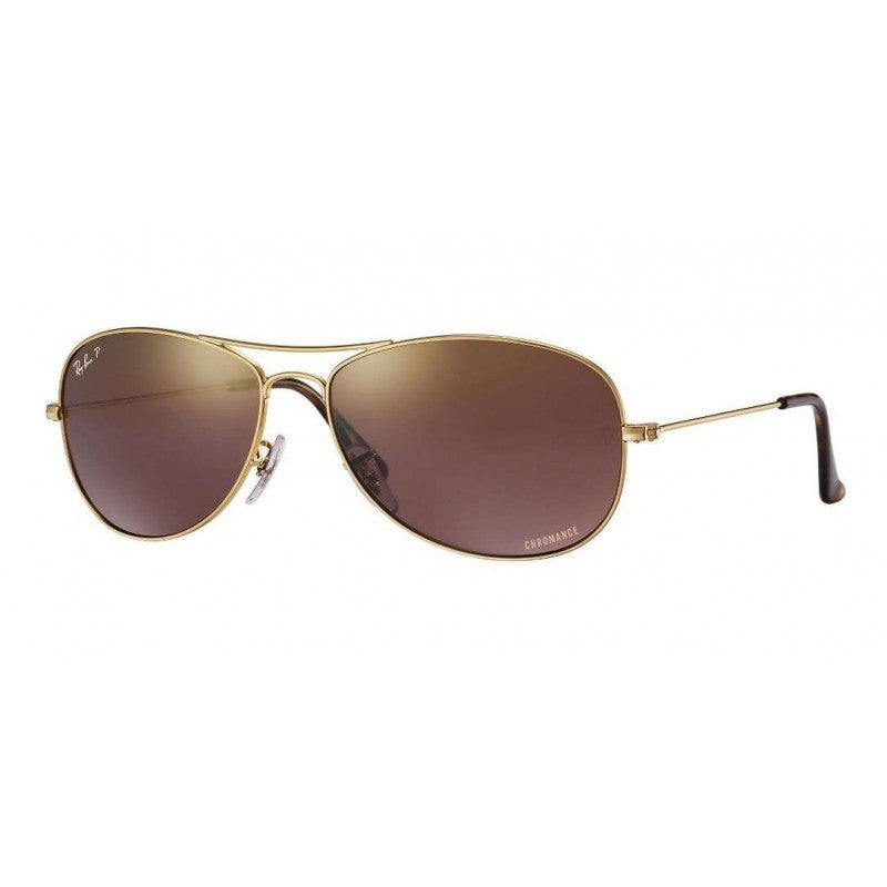 Ray Ban Rb3562 001/6b Cockpit Chromance Polarizado Icon