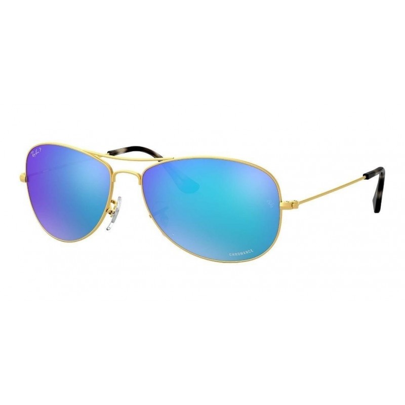 Ray Ban Rb3562 112/a1 Cockpit Chromance Azul Polarizado Icon