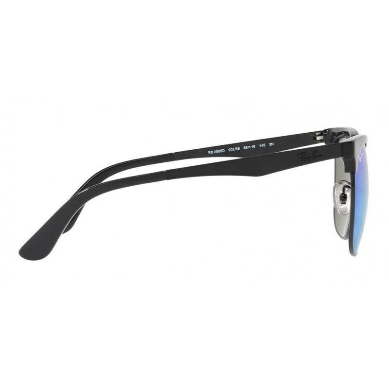 Ray Ban Rb3565d 002/55 Clubmaster Highstreet Azul Espejo Negro