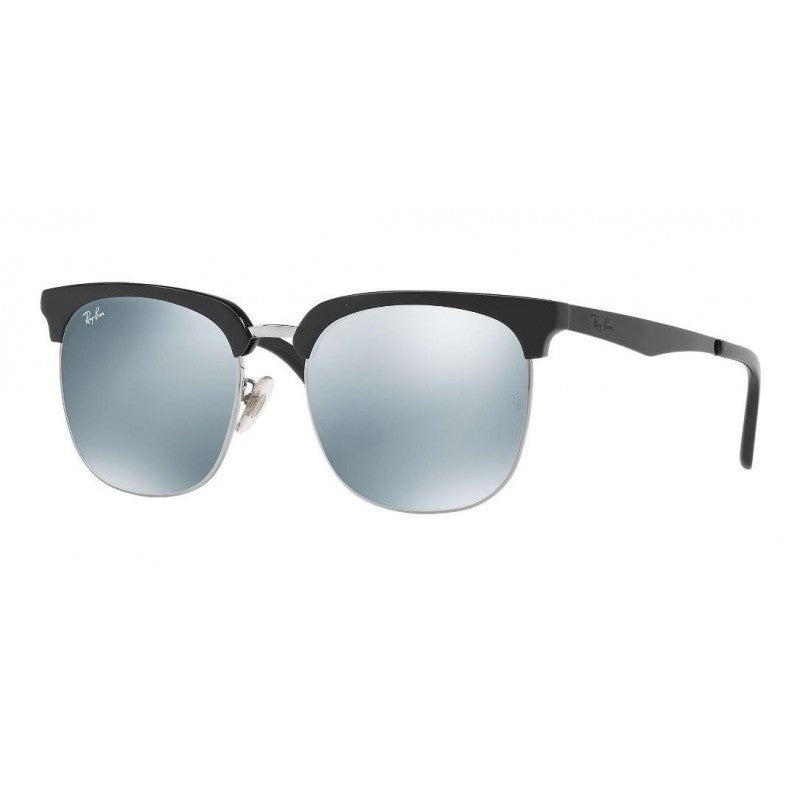 Ray Ban Rb3565d 902730 Clubmaster Highstreet Plata Espejo