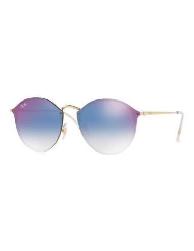 Ray Ban Rb3574n 001/x0 Round Metal Blaze Azul Degradado Icon