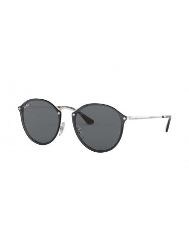 Ray Ban Rb3574n 003/87 Round Metal Blaze Negro Plateado