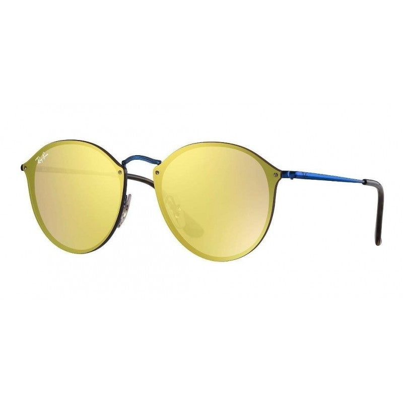 Ray Ban Rb3574n 90387j Round Metal Blaze Amarillo Azul