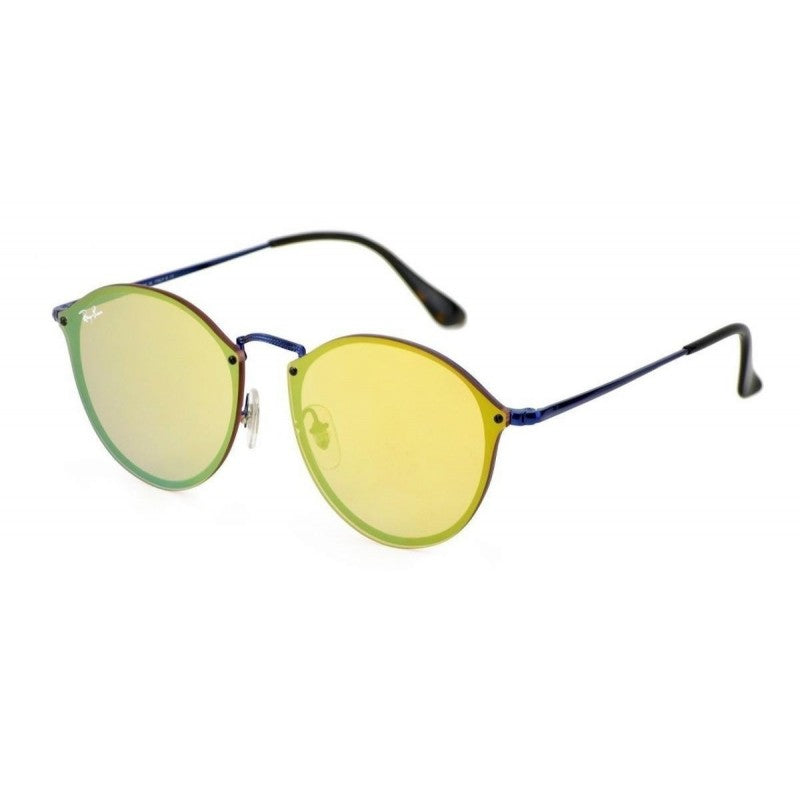 Ray Ban Rb3574n 90387j Round Metal Blaze Amarillo Azul