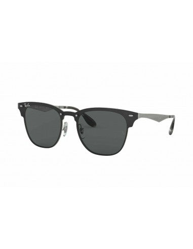 Ray Ban Rb3576n 042/87 Clubmaster Blaze Negro Plateado Original