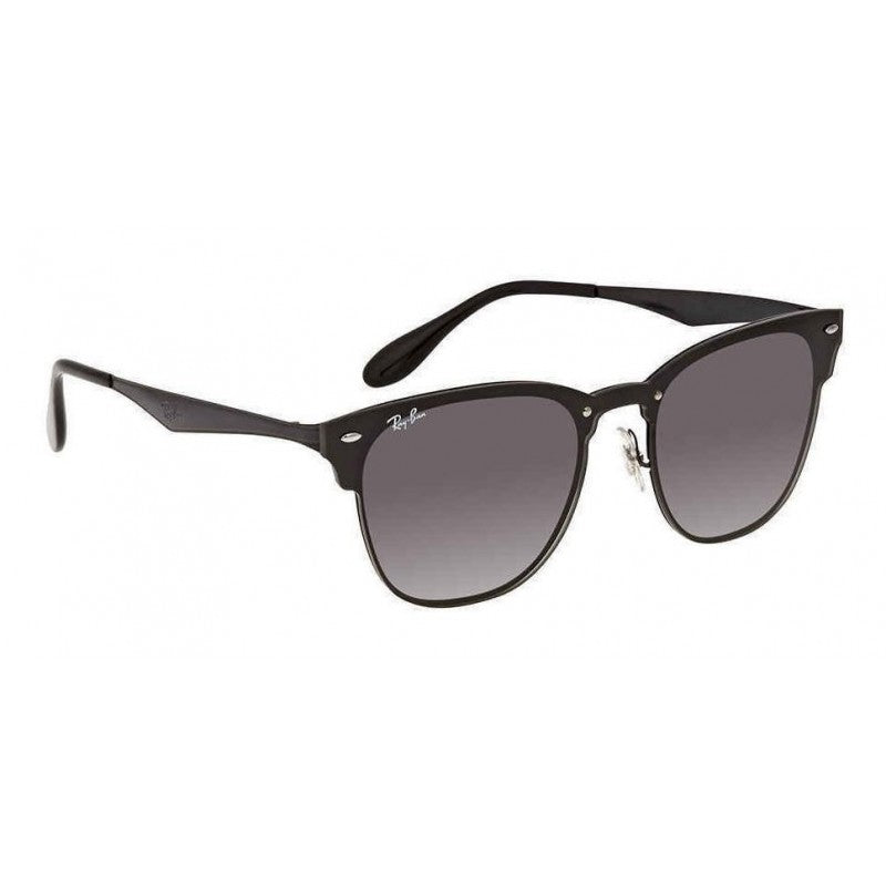 Ray Ban Rb3576n 042/30 Clubmaster Blaze Plata Espejo Gris