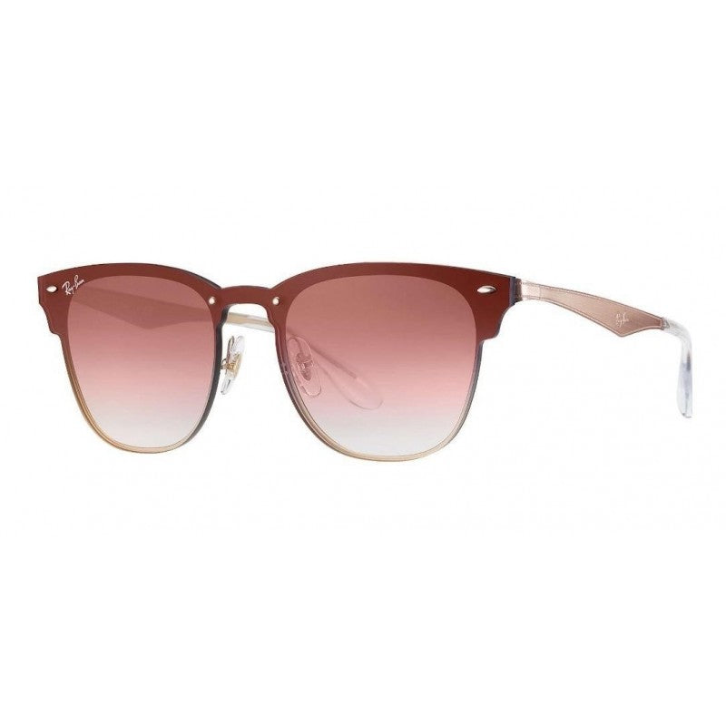 Ray Ban Rb3576n 9039v0 Clubmaster Blaze Rosa Degrade Bronce