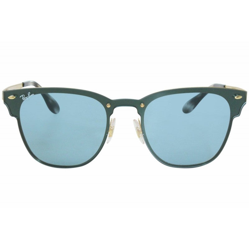 Ray Ban Rb3576n 917280 Clubmaster Blaze Azul transparente Dorado Original