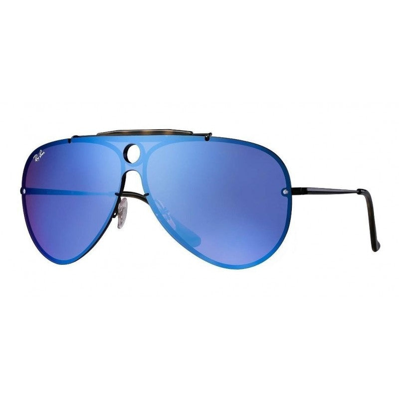 Ray Ban Rb3581n 153/7v Aviator Shooter Blaze Azul Espejo