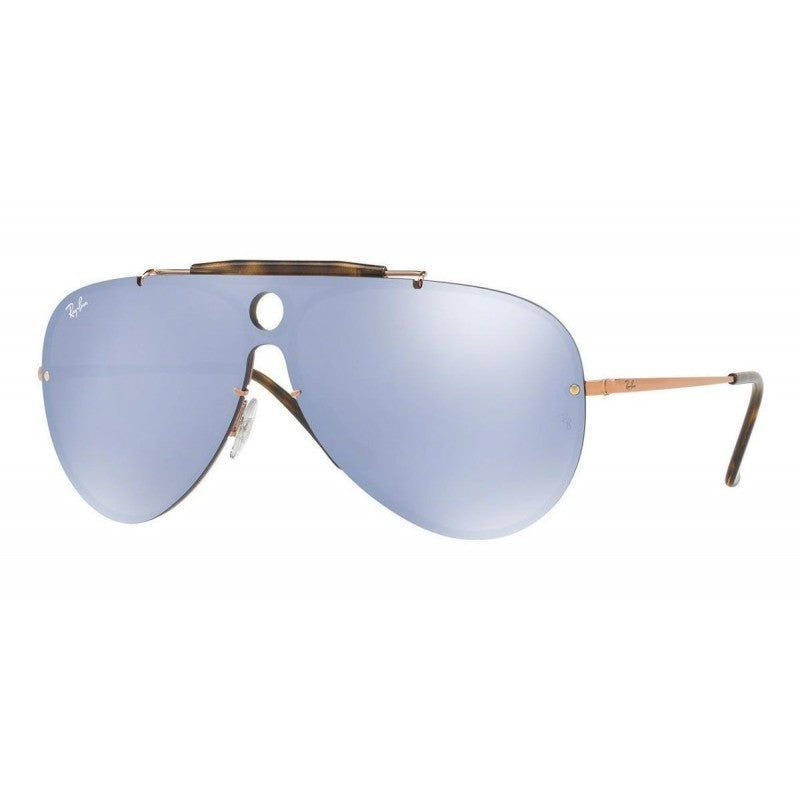 Ray Ban Rb3581n 90351u Aviator Shooter Blaze Lila Espejo