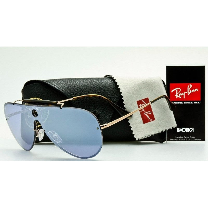 Ray Ban Rb3581n 90351u Aviator Shooter Blaze Lila Espejo