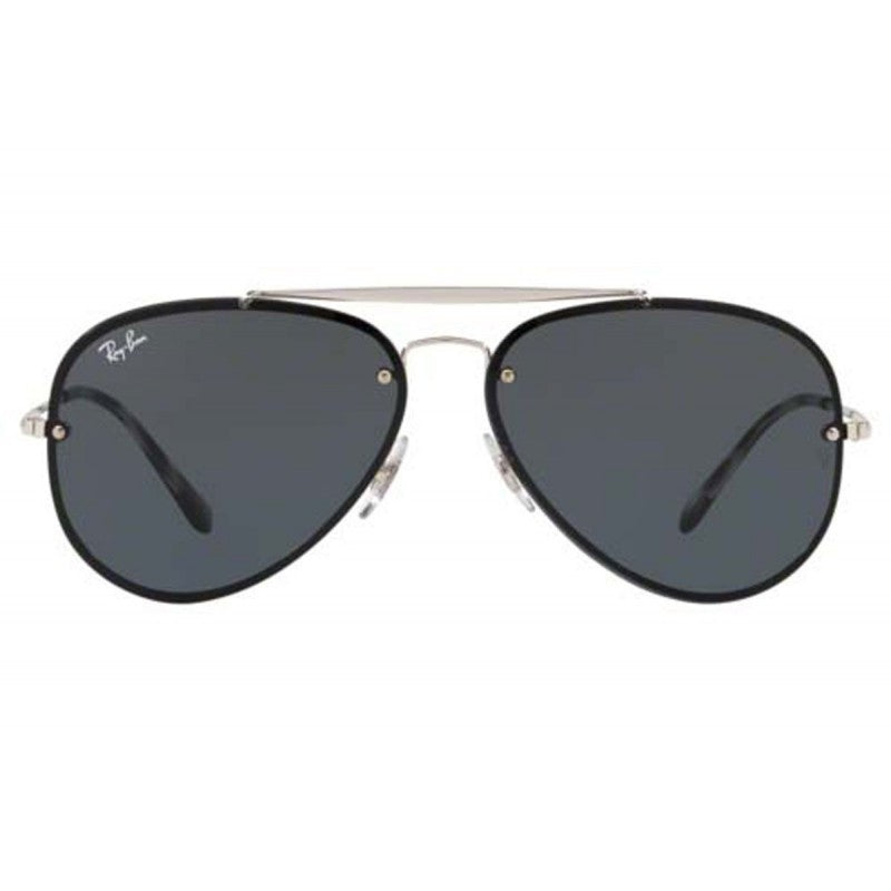 Ray Ban Rb3584N 003/87 Aviator Blaze Negro Plateado Original