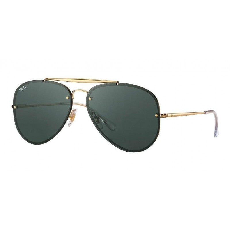 Ray Ban Rb3584n 905071 Aviator Blaze Negro G-15 Dorado Original