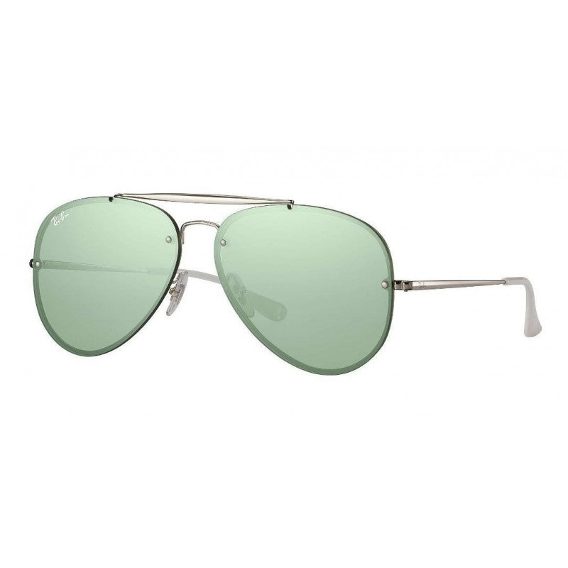 Ray Ban Rb3584n 9051/30 Aviator Blaze Gris Espejo Plata